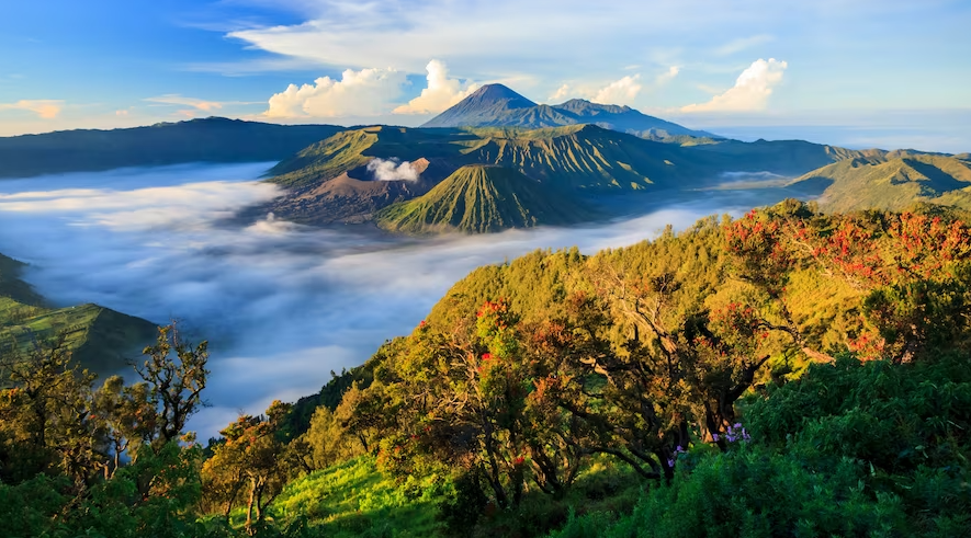 Bromo Ijen Sewu Waterfall