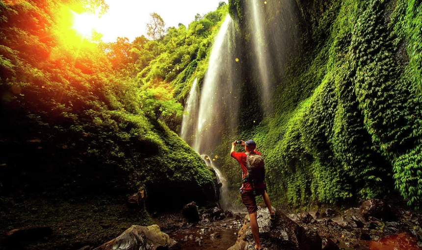 Madakaripura Waterfall, Probolinggo