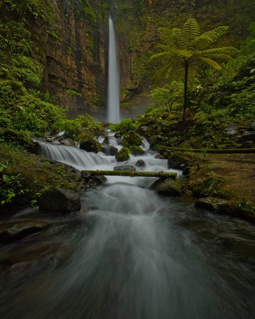 Kapas Biru Waterfall