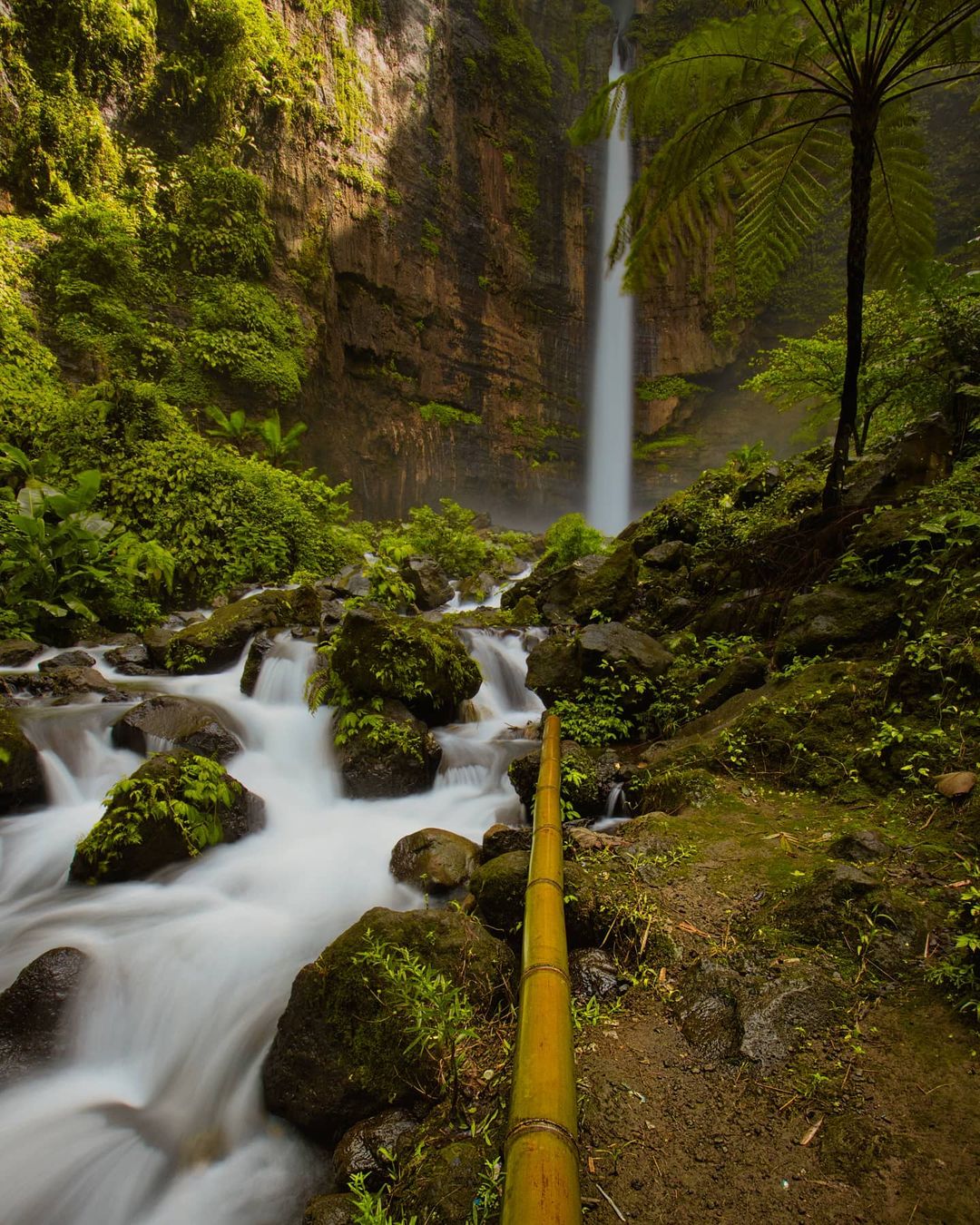 How to go to Kapas Biru Waterfall from Malang